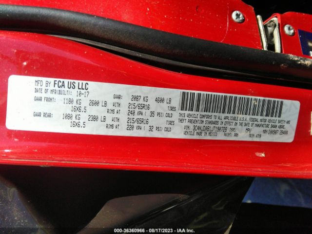 3C4NJDAB1JT190728 Jeep Compass Sport