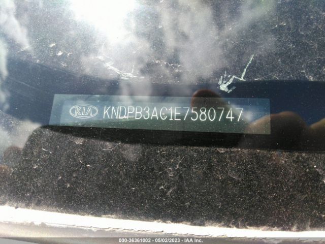 KNDPB3AC1E7580747 KIA Sportage Lx