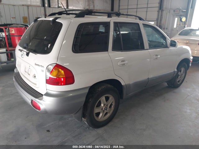2004 HYUNDAI SANTA FE GLS VIN: KM8SC13D04U826622