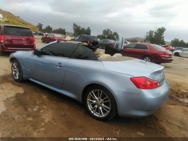 2010 INFINITI G37 CONVERTIBLE BASE VIN: JN1CV6FE6AM353134
