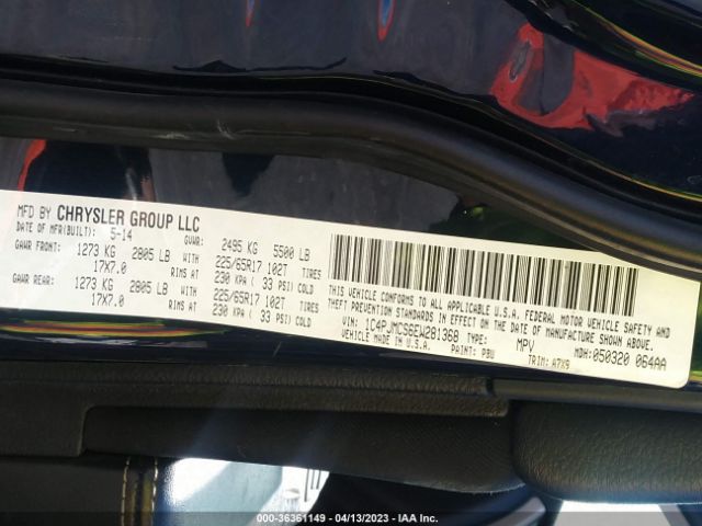 1C4PJMCS6EW281368 Jeep Cherokee Latitude