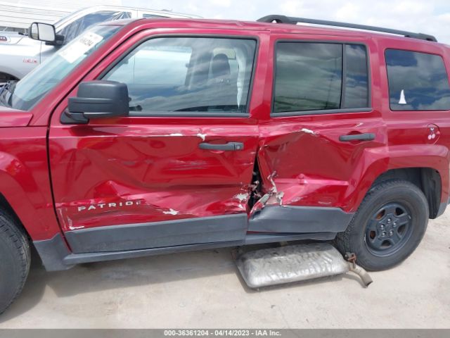 1C4NJPBB9GD676184 Jeep Patriot Sport