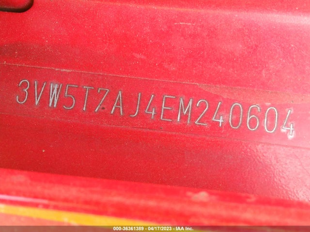 3VW5T7AJ4EM240604 Volkswagen Jetta Sedan Gli