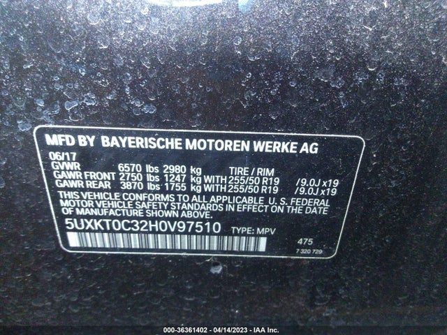 BMW X5 Xdrive40e Iperformance 2017 5UXKT0C32H0V97510 Image 9