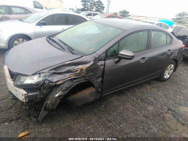 Honda Civic Sedan Lx 2015 19XFB2F53FE081062 Image 2