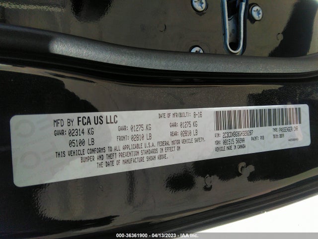 Dodge Charger Se 2016 2C3CDXBG9GH328287 Image 9
