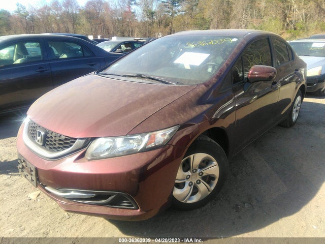 Honda Civic Sedan Lx 2015 19XFB2F53FE228660 Image 2