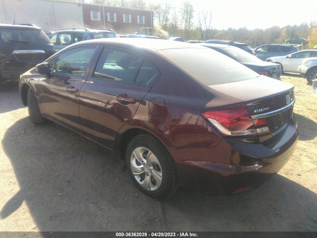 Honda Civic Sedan Lx 2015 19XFB2F53FE228660 Image 3