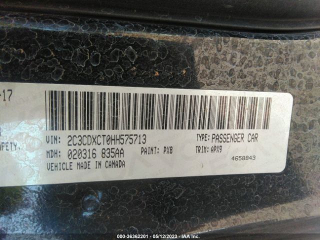 2C3CDXCT0HH575713 Dodge CHARGER R/T