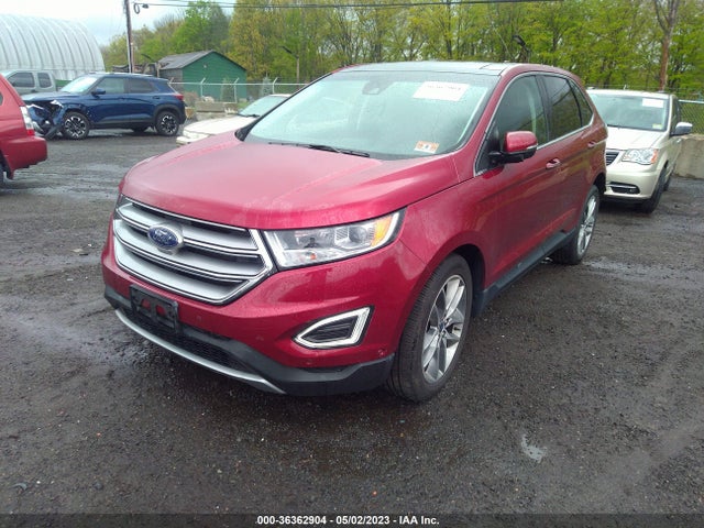 2017 FORD EDGE TITANIUM VIN: 2FMPK4K84HBC06897