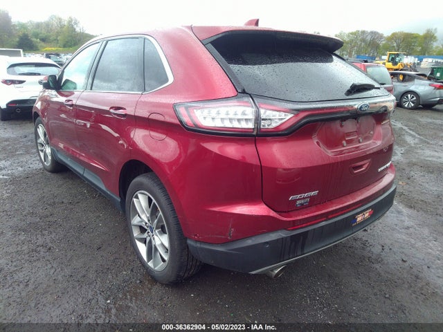 2017 FORD EDGE TITANIUM VIN: 2FMPK4K84HBC06897