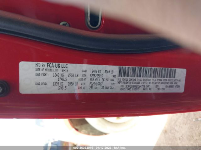 3C4PDCAB0GT104778 Dodge JOURNEY SE