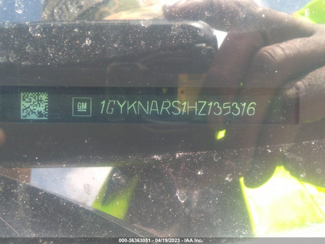 1GYKNARS1HZ135316 Cadillac Xt5 Fwd