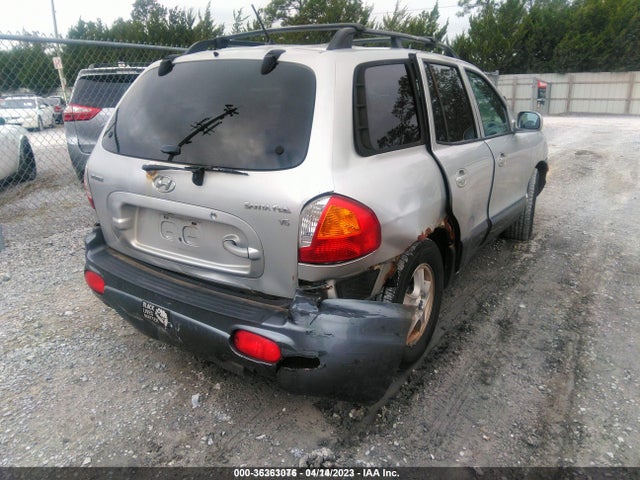 2004 HYUNDAI SANTA FE GLS VIN: KM8SC13D14U742955