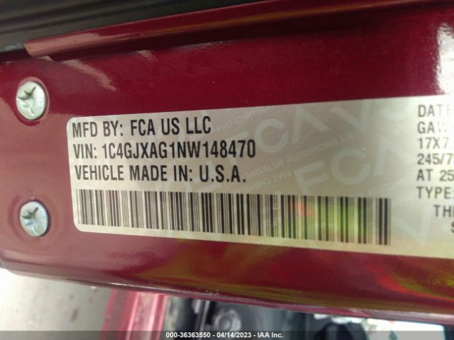 1C4GJXAG1NW148470 Jeep Wrangler Sport S