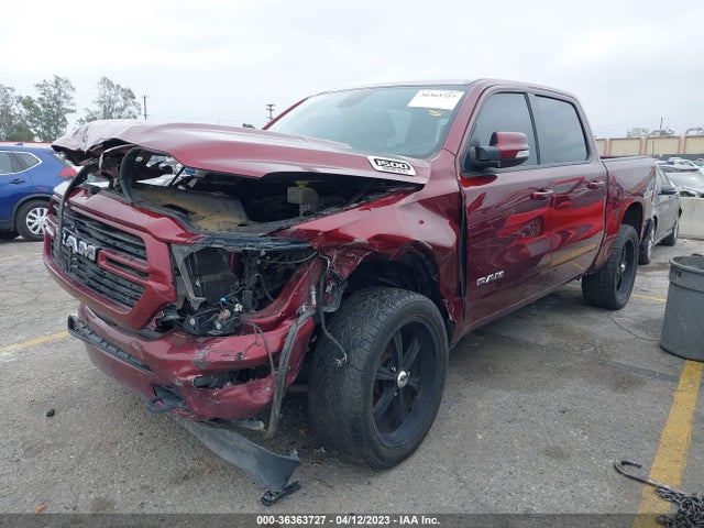 RAM 1500 Big Horn 2021 1C6SRFFT9MN531085 Image 2