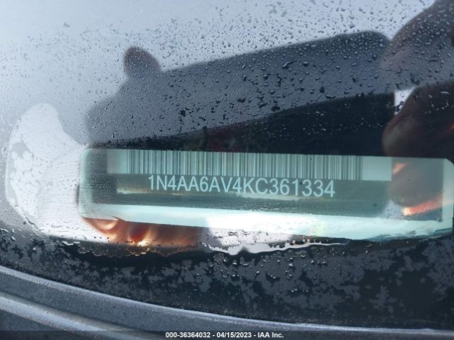 1N4AA6AV4KC361334 Nissan MAXIMA SV
