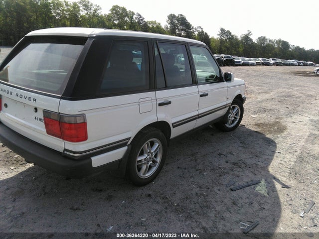 2001 LAND ROVER RANGE ROVER HSE VIN: SALPM16481A459185