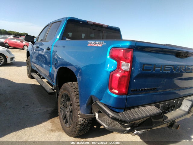 2022 CHEVROLET SILVERADO 1500 LT TRAIL BOSS VIN: 3GCUDFEL4NG628822