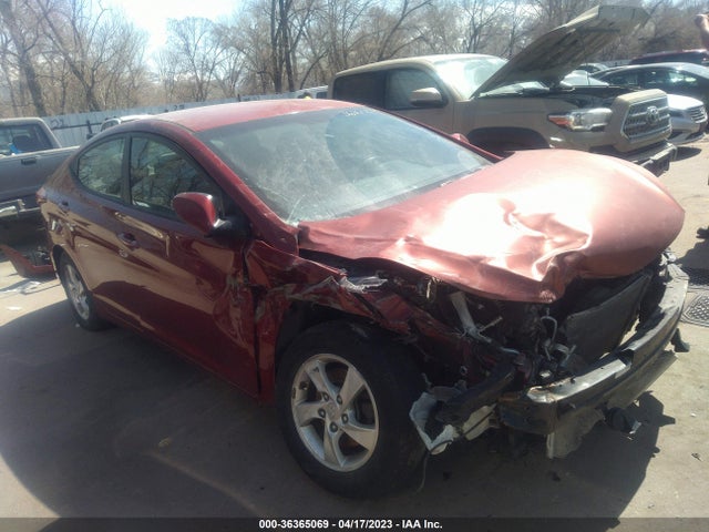 2015 HYUNDAI ELANTRA SE VIN: 5NPDH4AEXFH582261