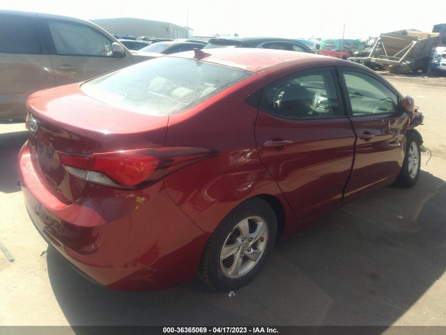 Hyundai ELANTRA SE 2015 5NPDH4AEXFH582261 Image 4