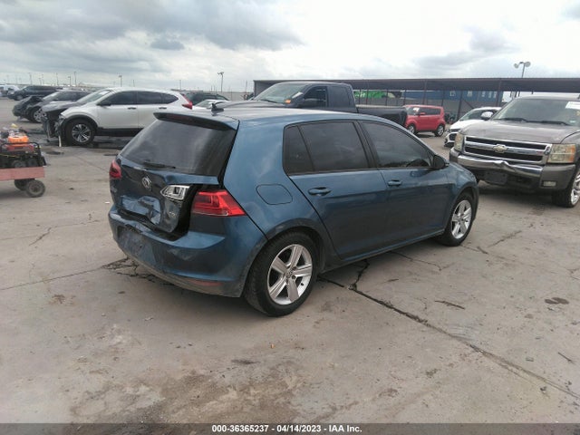 2015 VOLKSWAGEN GOLF TDI S VIN: 3VW2A7AU4FM034218