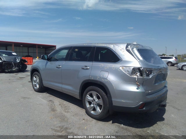 2015 TOYOTA HIGHLANDER LIMITED VIN: 5TDDKRFH3FS072247
