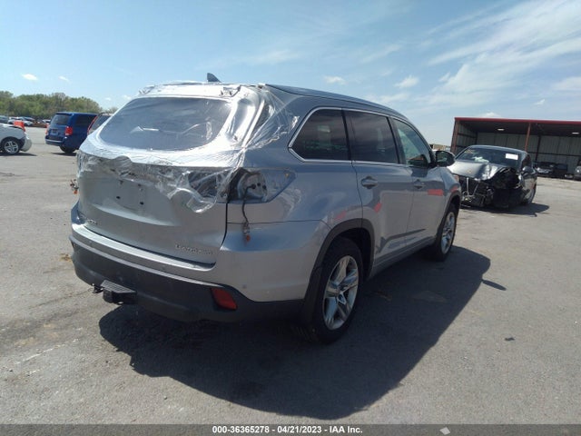 2015 TOYOTA HIGHLANDER LIMITED VIN: 5TDDKRFH3FS072247