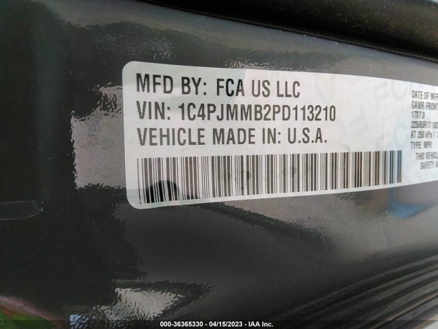 2023 Jeep Cherokee, VIN: 1C4PJMMB2PD113210