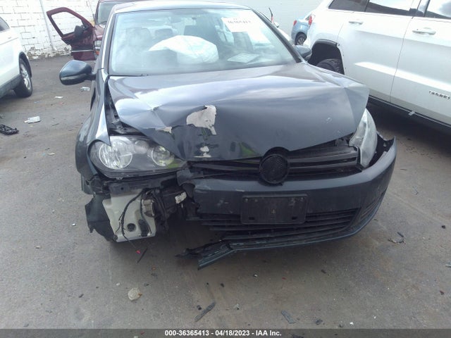 2012 VOLKSWAGEN GOLF W/CONV & SUNROOF VIN: WVWDB7AJ5CW196191