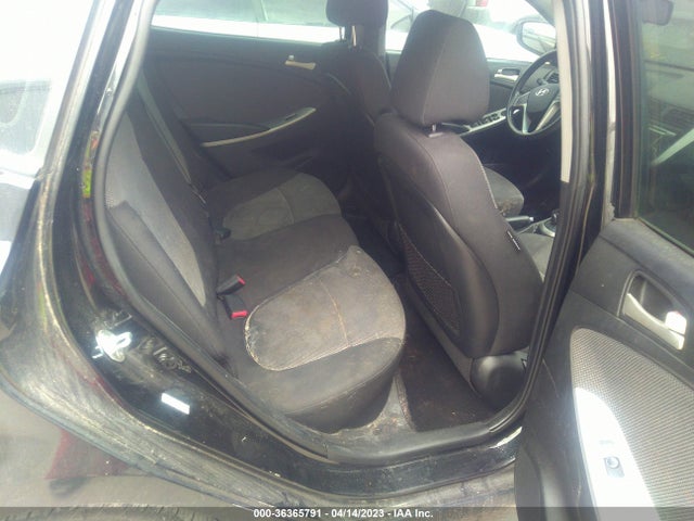 2014 HYUNDAI ACCENT GS VIN: KMHCT5AEXEU156652