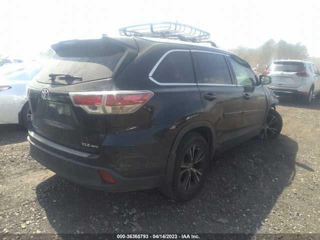 2016 TOYOTA HIGHLANDER XLE VIN: 5TDJKRFH1GS501616