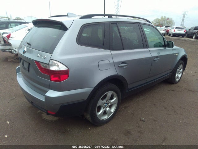 2007 BMW X3 3.0SI VIN: WBXPC93417WF11142