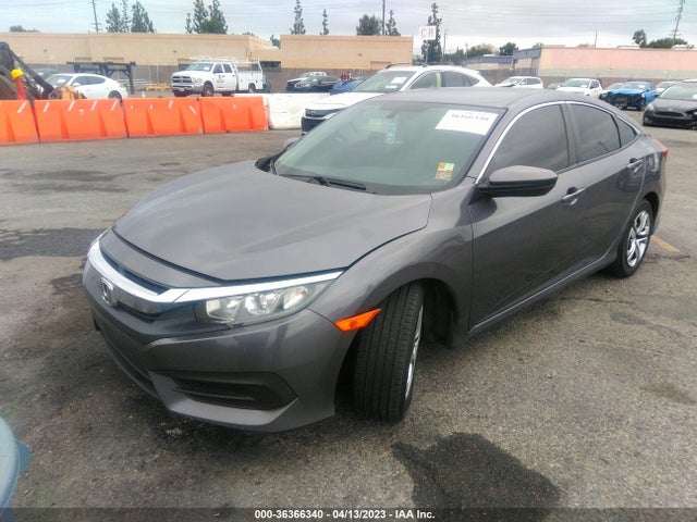 Honda Civic Sedan Lx 2017 2HGFC2F54HH510750 Image 2