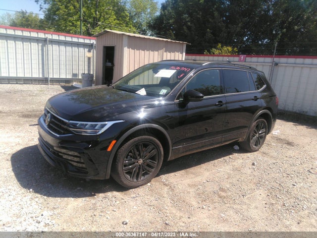 2022 VOLKSWAGEN TIGUAN SE R-LINE BLACK VIN: 3VVCB7AX2NM098269