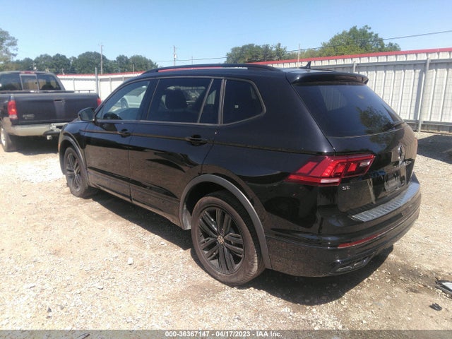 2022 VOLKSWAGEN TIGUAN SE R-LINE BLACK VIN: 3VVCB7AX2NM098269