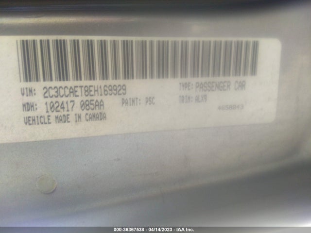2C3CCAET8EH169929 Chrysler 300 300c