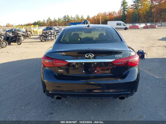 JN1EV7AR0JM445784 Infiniti Q50 3.0t Luxe