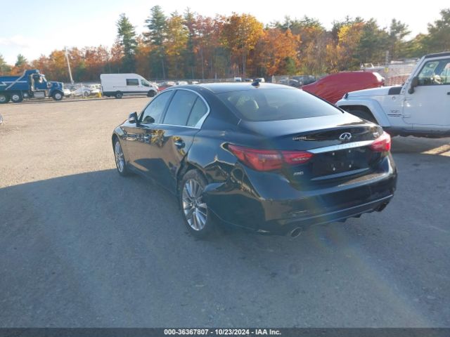 JN1EV7AR0JM445784 Infiniti Q50 3.0t Luxe