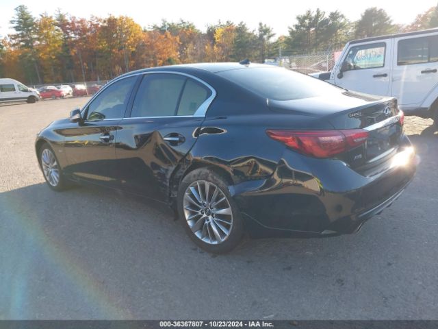 JN1EV7AR0JM445784 Infiniti Q50 3.0t Luxe