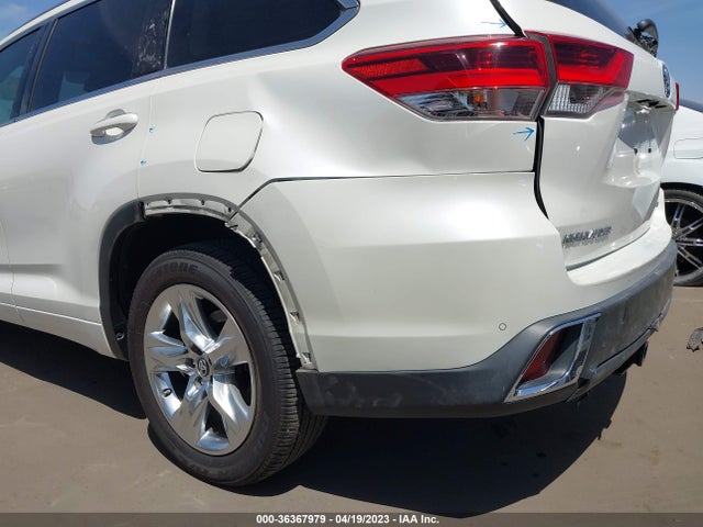 2018 TOYOTA HIGHLANDER LIMITED VIN: 5TDDZRFH3JS898441