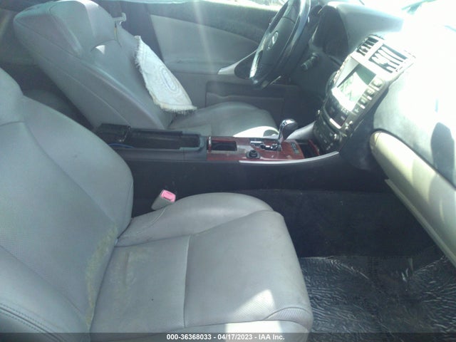 2007 LEXUS IS 250 VIN: JTHBK262475026278