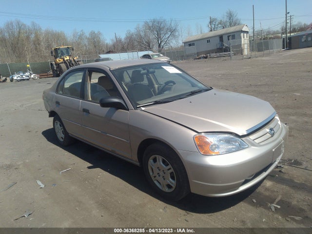 2001 HONDA CIVIC LX VIN: 2HGES16581H614317