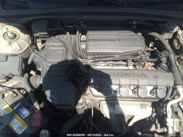 2001 HONDA CIVIC LX VIN: 2HGES16581H614317