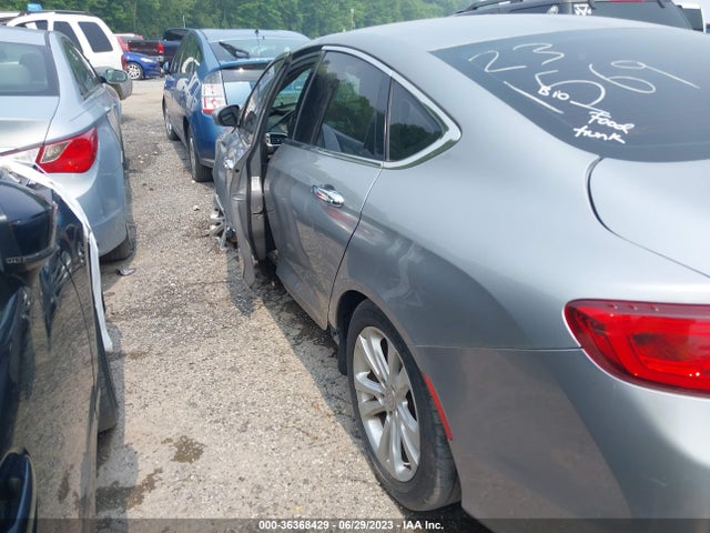 2015 CHRYSLER 200 LIMITED VIN: 1C3CCCABXFN571548