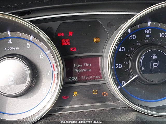 2013 HYUNDAI SONATA GLS VIN: 5NPEB4AC6DH589709