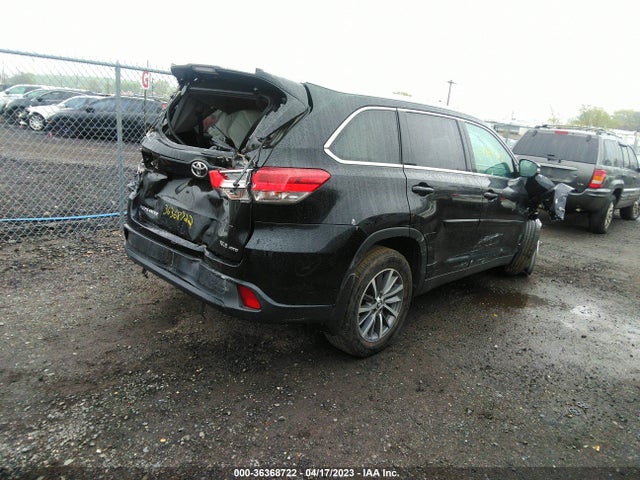 2019 TOYOTA HIGHLANDER SE/XLE VIN: 5TDJZRFH2KS714997