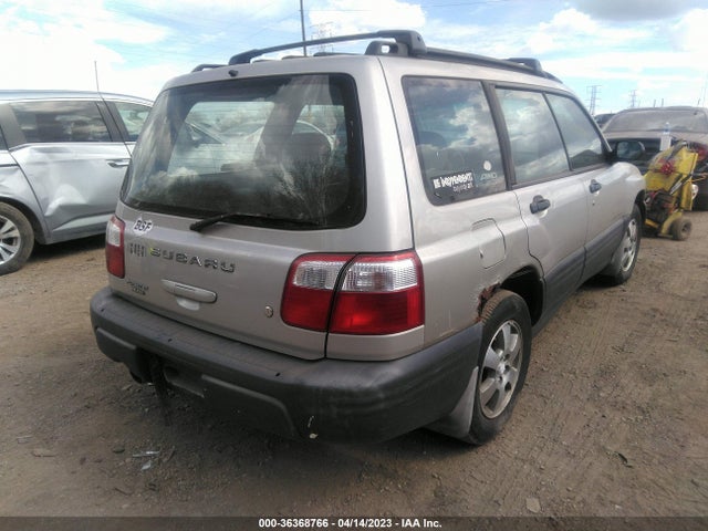 2001 SUBARU FORESTER L VIN: JF1SF63551H758362