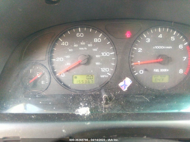 2001 SUBARU FORESTER L VIN: JF1SF63551H758362