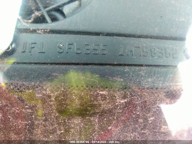 2001 SUBARU FORESTER L VIN: JF1SF63551H758362